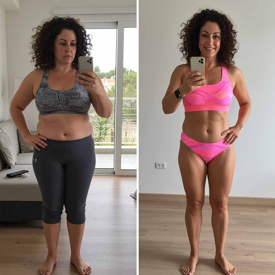 Patient in online GLP-1 consultation